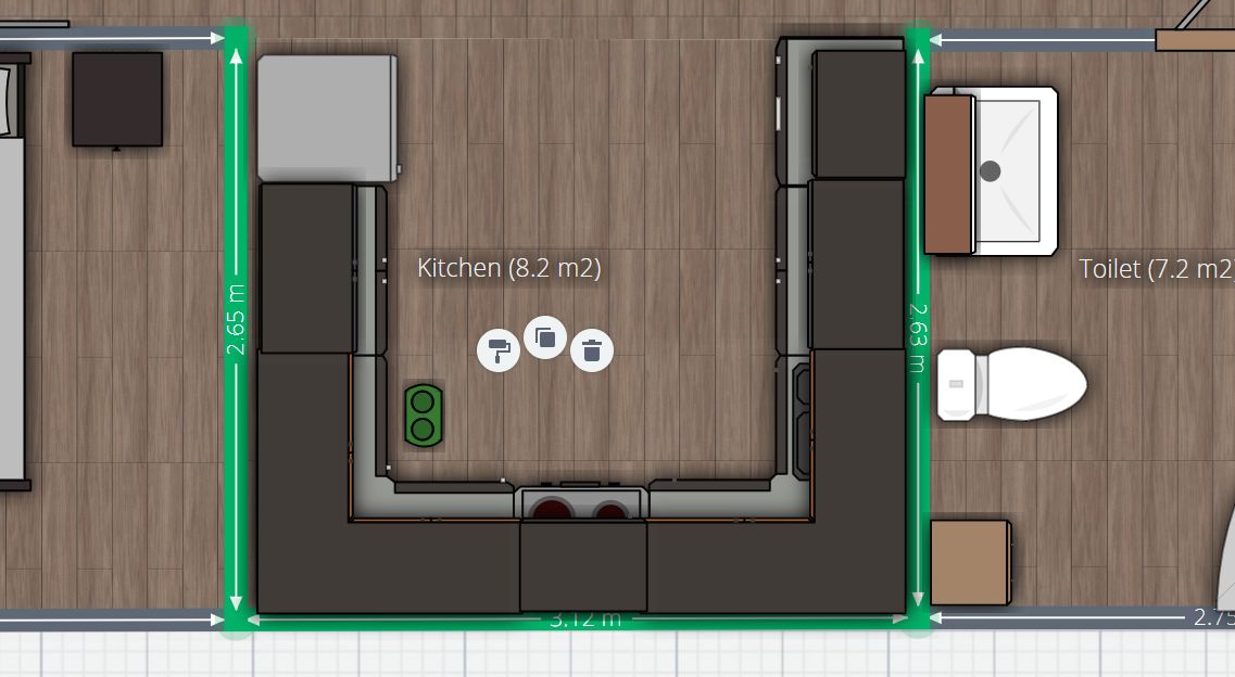 Planner5d厨房和房屋装饰