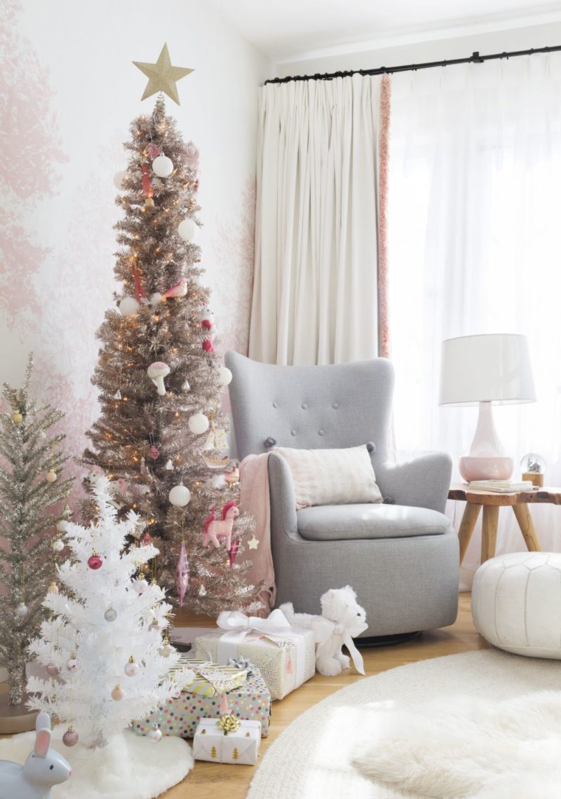 Stunning Rose Gold Christmas Tree Ideas for a Chic Holiday Look