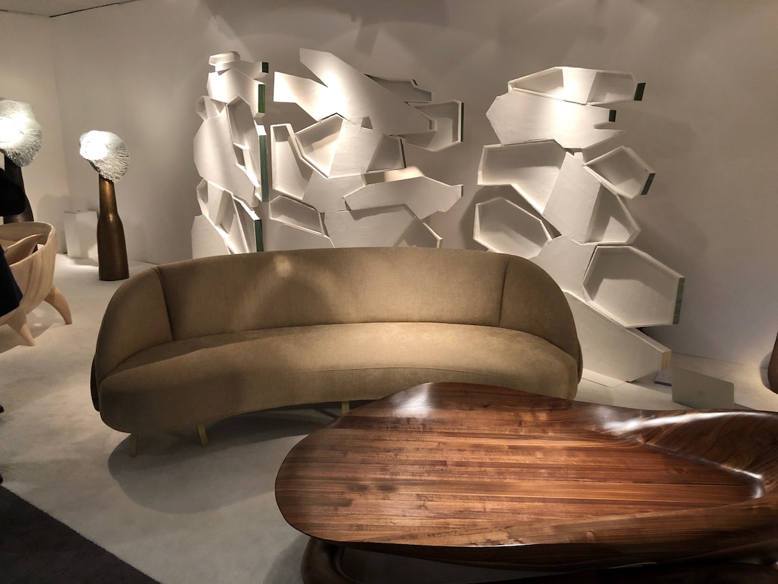 The Galerie BSL exhibit at The Salon Art+Design is a stunning design example.