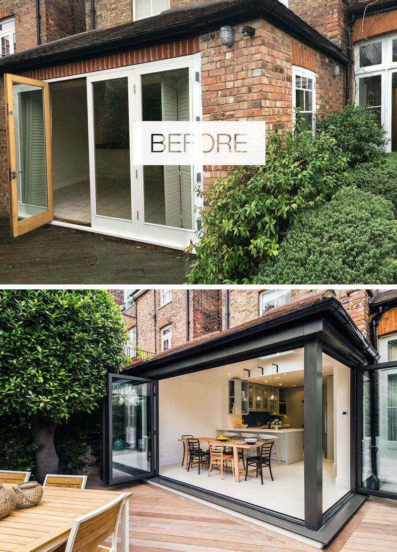 Exterior House Remodel Before And After 10 Inspiring Before And After   Contemporary Townhouse Extension Before And After 