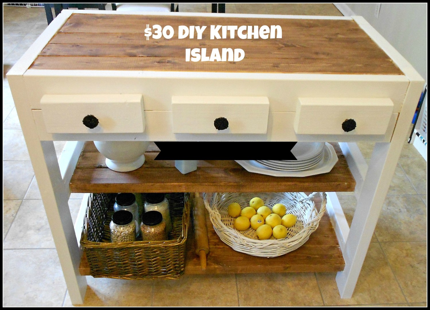 Handy Mommy: DIY Kitchen Island