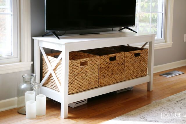 Galvanized pipes TV stand