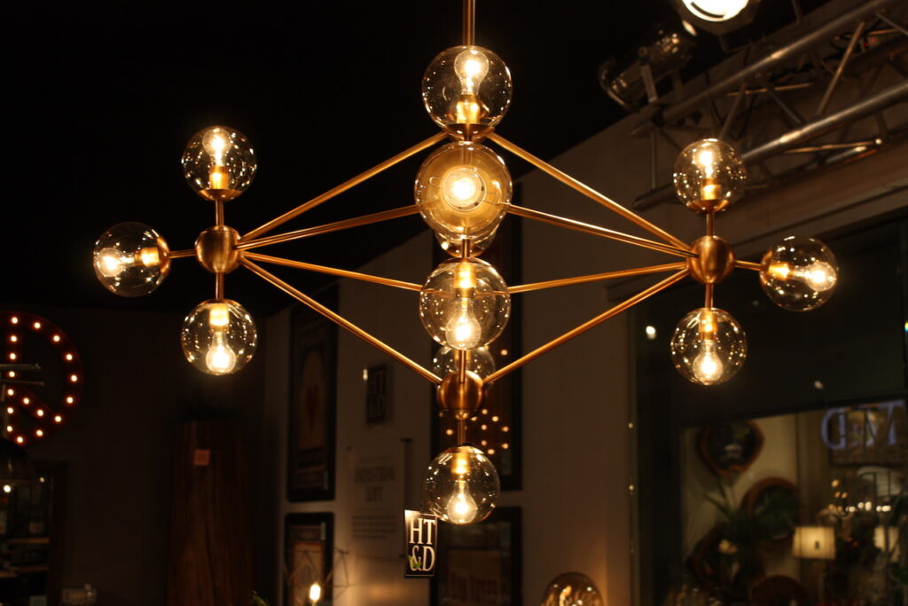 Brass Modern Chandelier