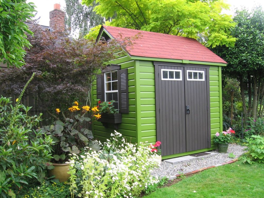 small backyard shed