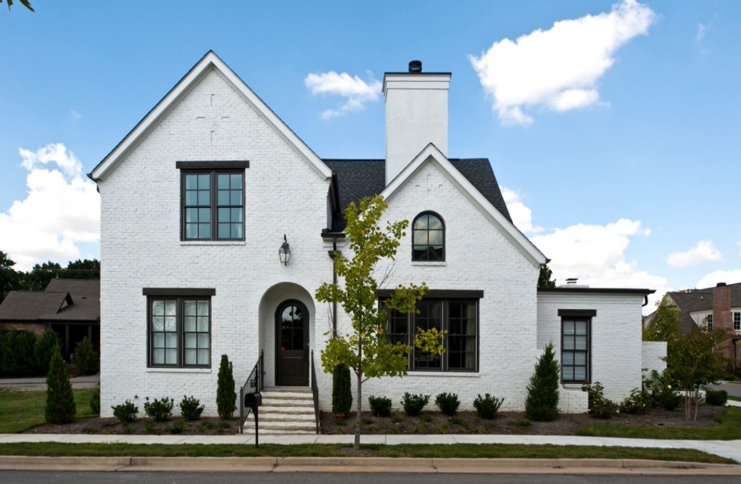 How to paint the bricks in white