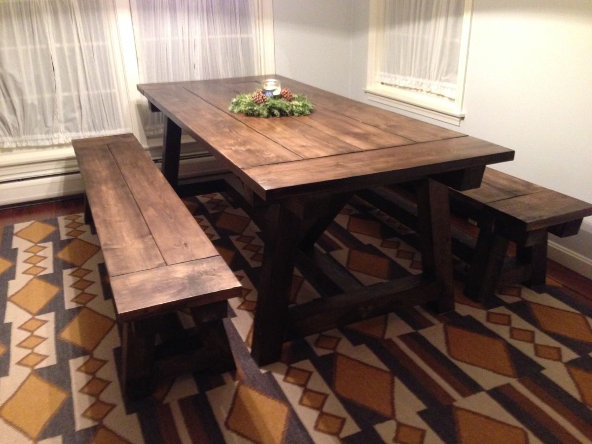 farmhouse kitchen table devon