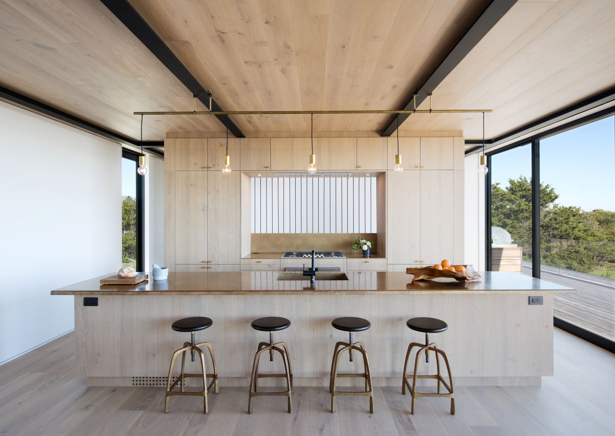 Hamptons Farmhouse Brooklyn studio TA Dumbleton Architect attic room