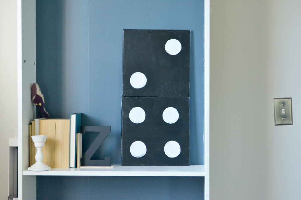 Domino-Themed DIY Room Decor Wall Art