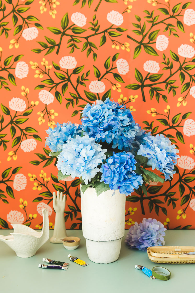 DIY Tissue Paper Flower Backdrop