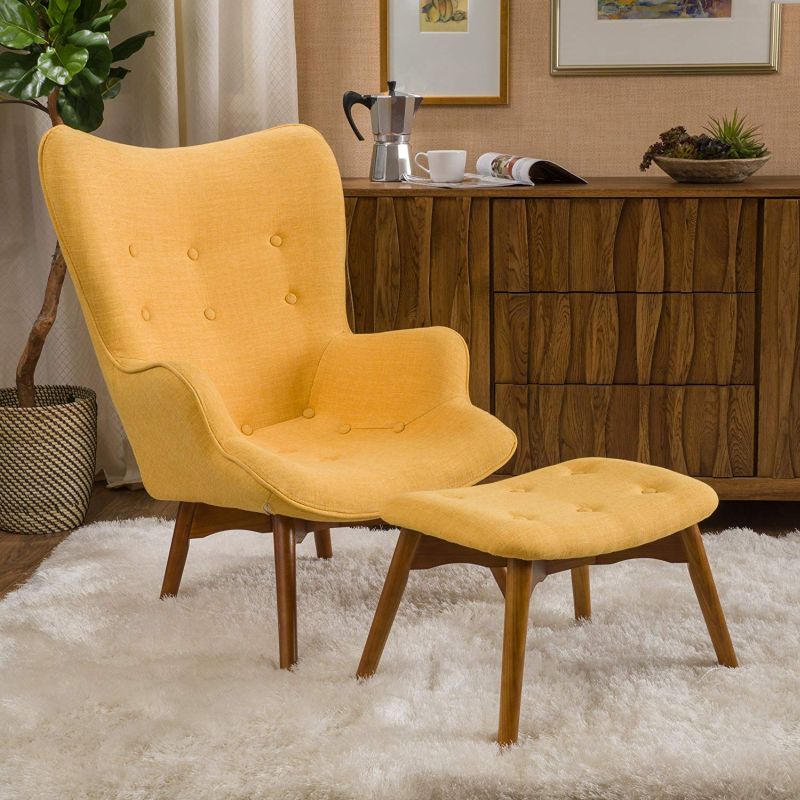 Orange reading chair hot sale