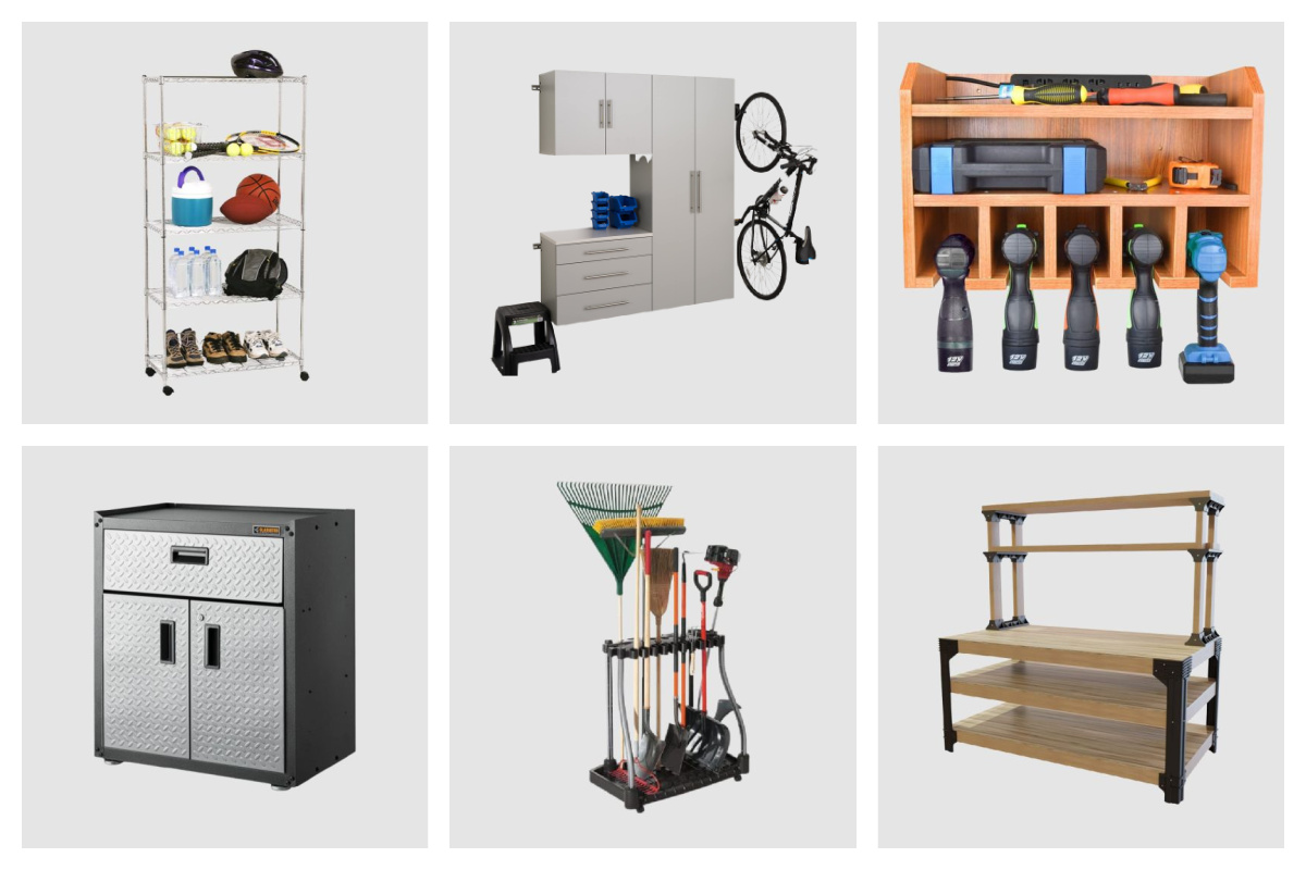 Garage Storage System Solutions & Garage Organization