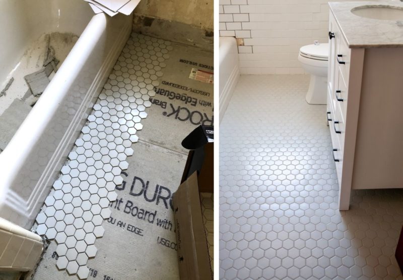 How To Update Your Bathroom Floor Tiles – 6 DIY ideas