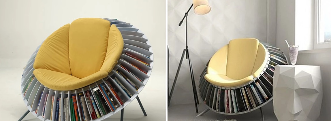 Y lounge chair design