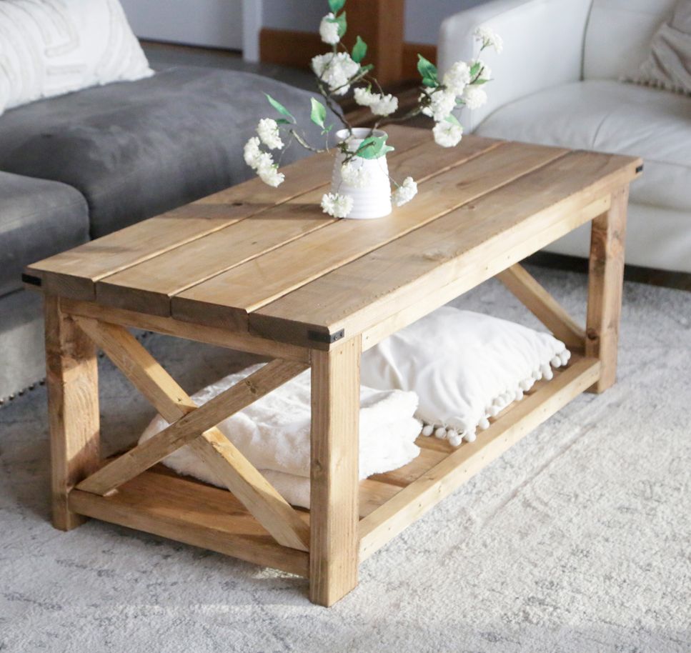 Ana White Farmhouse Coffee Table