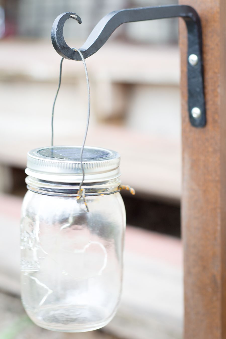 Tiky torches from mason jars