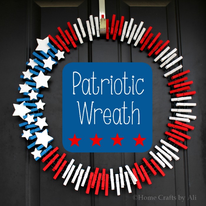 Patriotic Seas 22Dried Floral Wreath