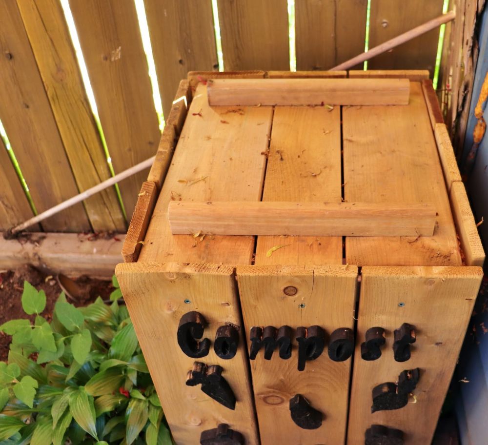 Building a composter for the garden