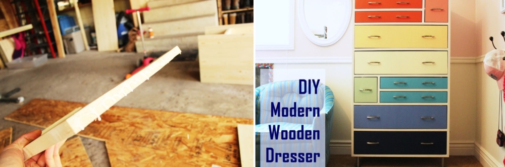 DIY Wooden Dresser