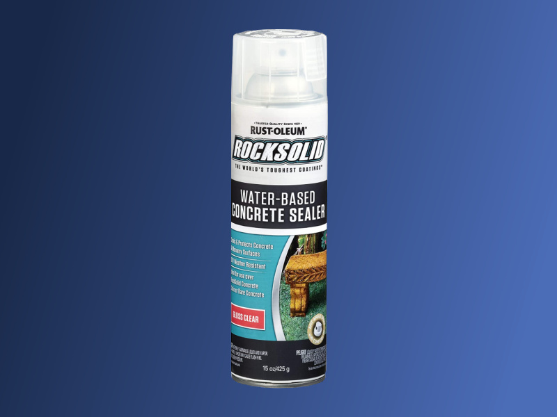 Rust-Oleum 247166 RockSolid Water-Based Concrete Sealer Spray