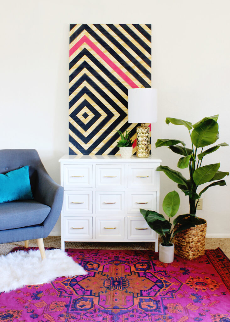 Easy Abstract Painting: 20 Cool Ways To Hang Art On Your Walls ...