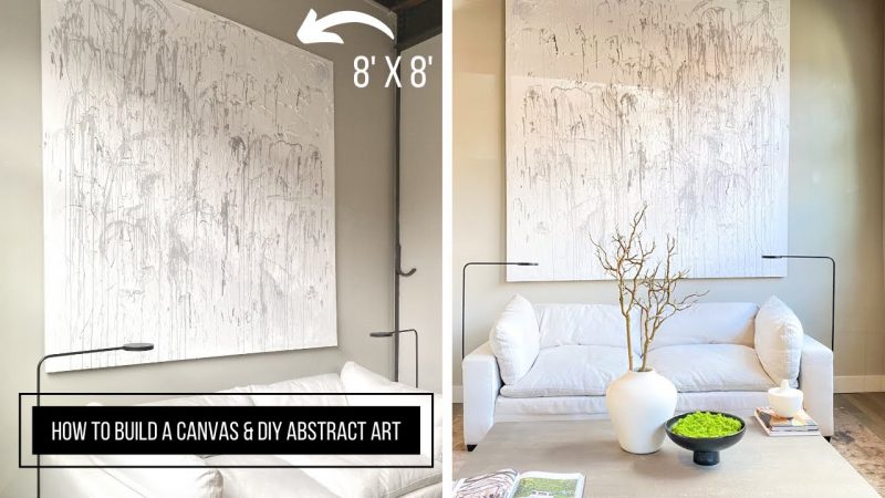 20 DIY Easy Abstract Painting Ideas To Fill The Empty Walls - Home design