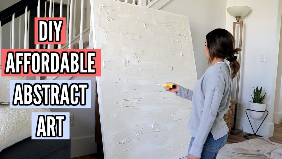 20 DIY Easy Abstract Painting Ideas To Fill The Empty Walls - Home design