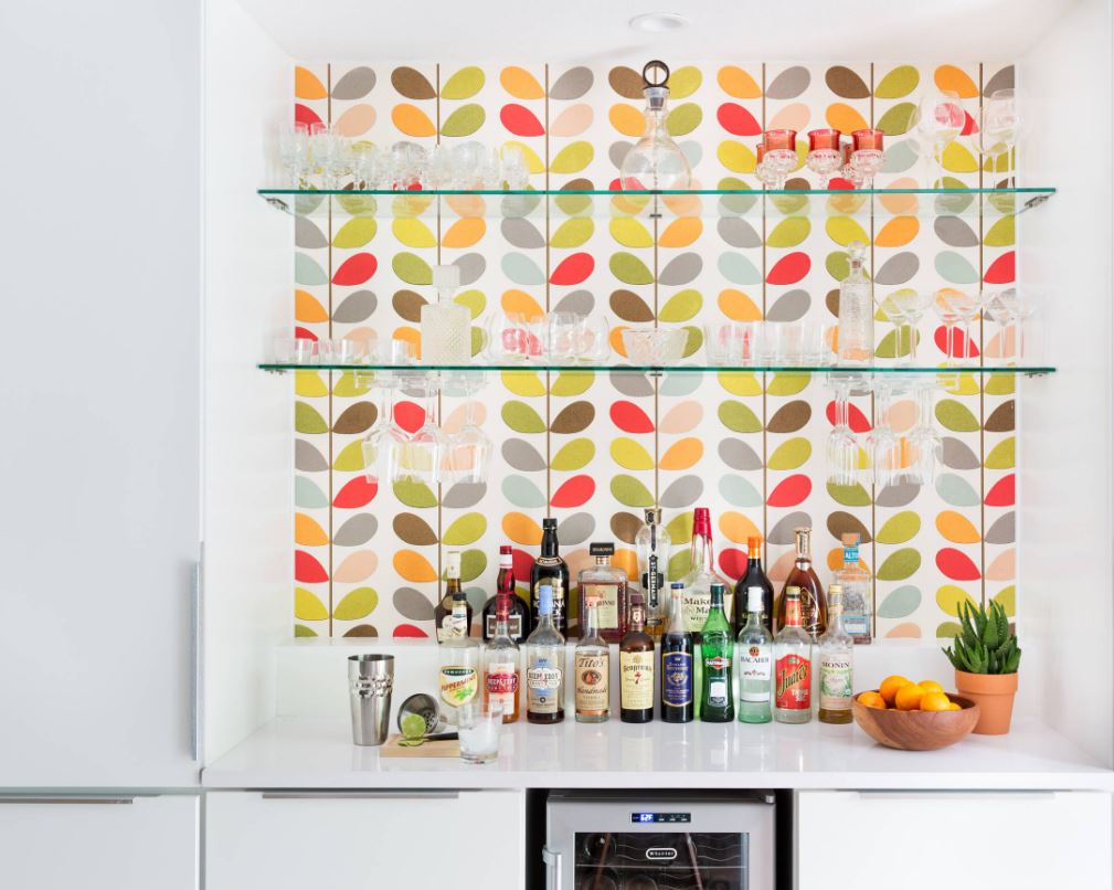 Mid-Century Modern Wallpaper Ideas