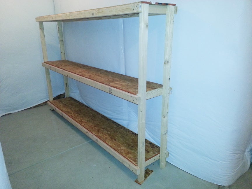 Easy Basement Shelving Organization - Scavenger Chic