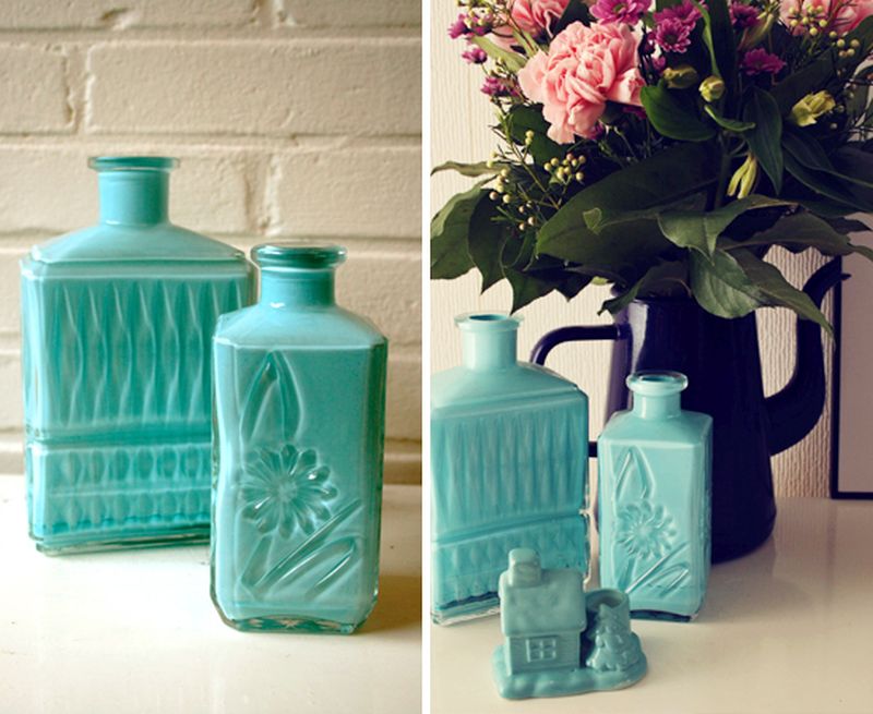 Diy painted bottles