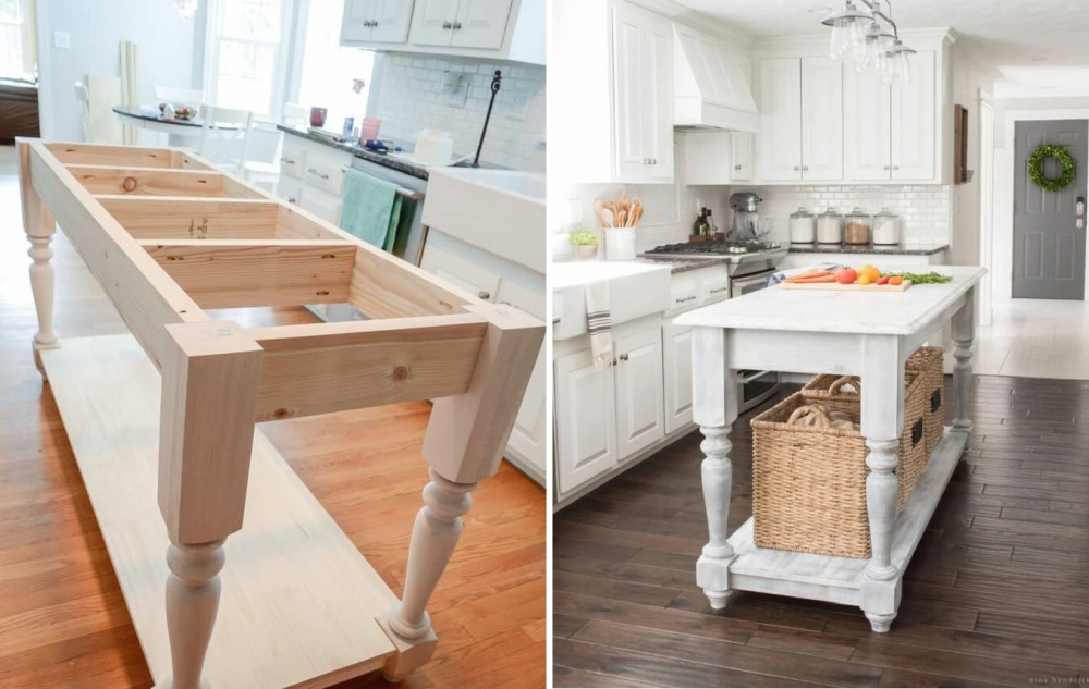 DIY Kitchen Island 