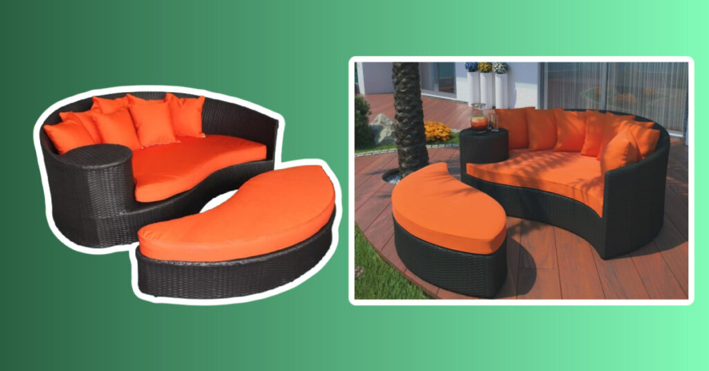 Greening outdoor store daybed