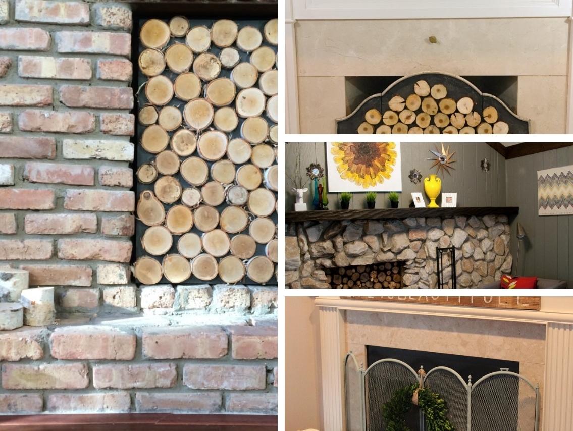 20 Ideas to DIY Your Own Fireplace Screen