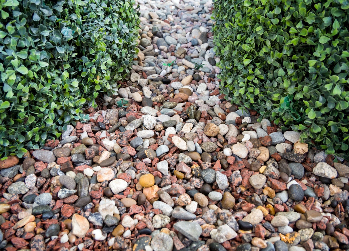 Rocks, Small Rocks Or Gravel Used For Construction Of Buildings