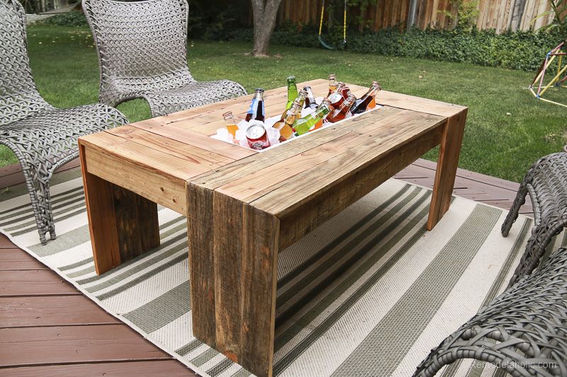 Rustic Pallet Wood Coffee table