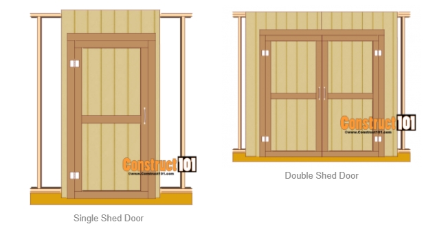 shed door plans