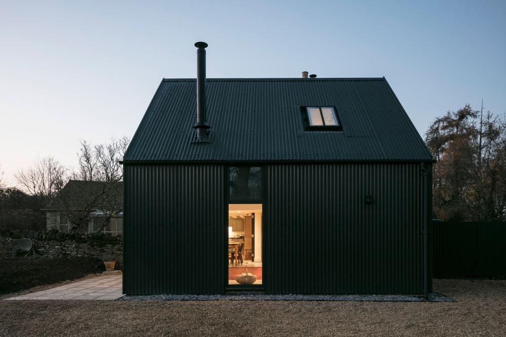 The Lookout by Hybrid raised on stilts over a Seattle alleyway bedroom