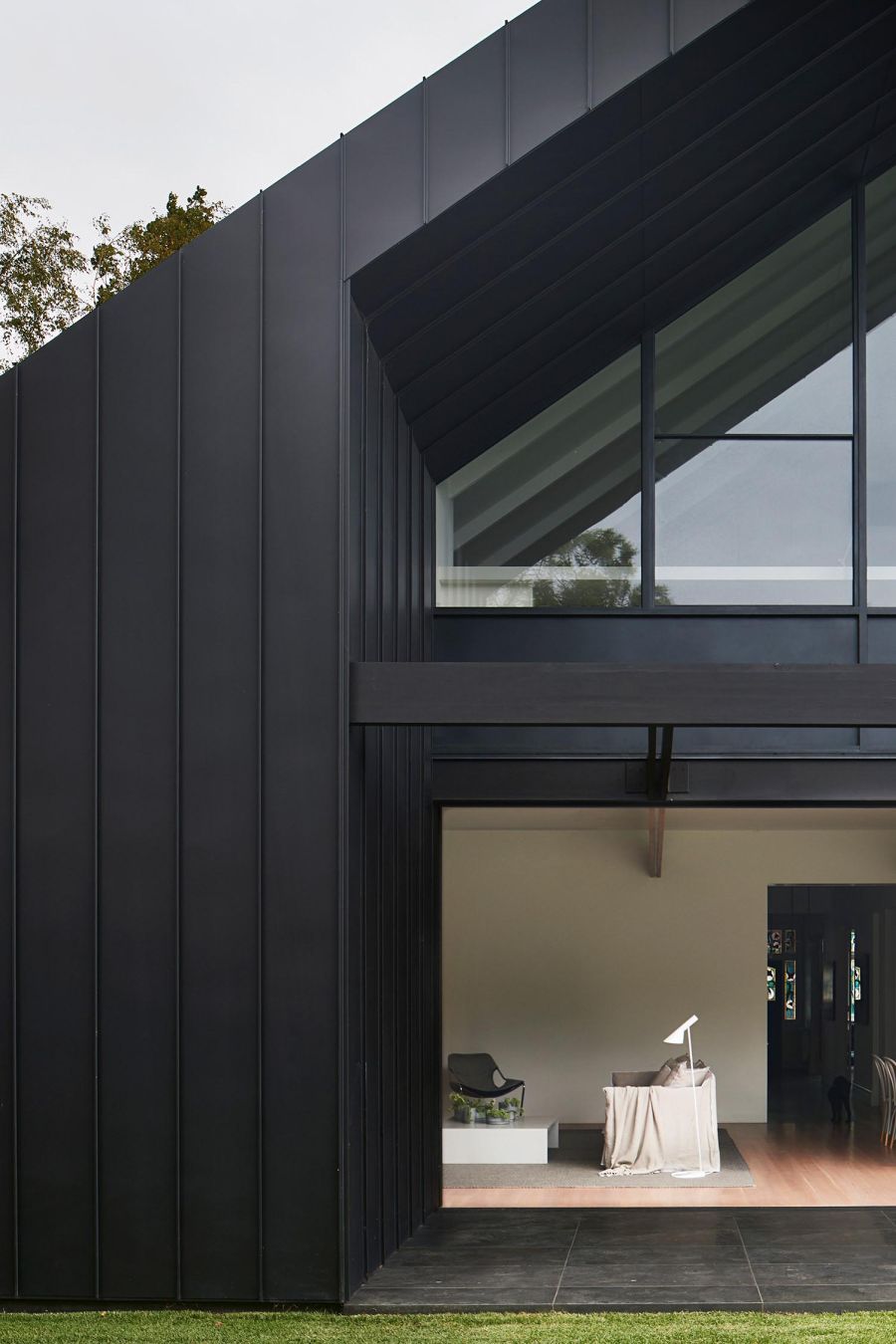 The Lookout by Hybrid raised on stilts over a Seattle alleyway bedroom