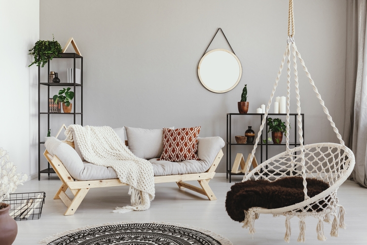 Hanging chair from ceiling for bedroom sale