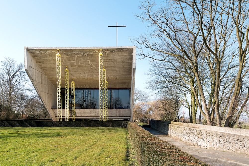 Belgian Architect's Masterpiece of Brutalist Architecture