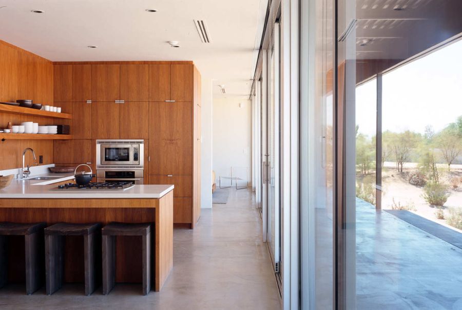 Desert House by Marmol Radziner kitchen