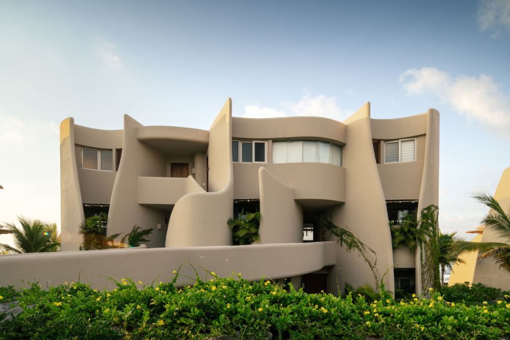 Mexico City Modern Apartment Building Connected to Local Culture