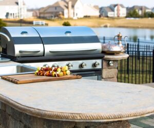 DIY Outdoor Kitchen Countertop Options