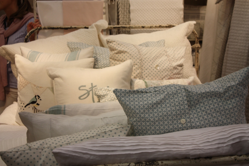 Collection of pillows