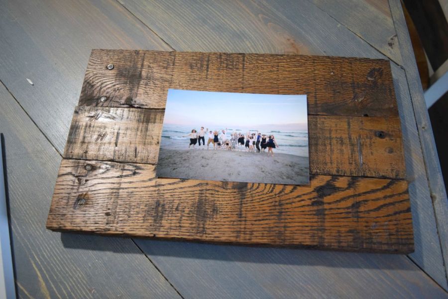 Rustic picture frames