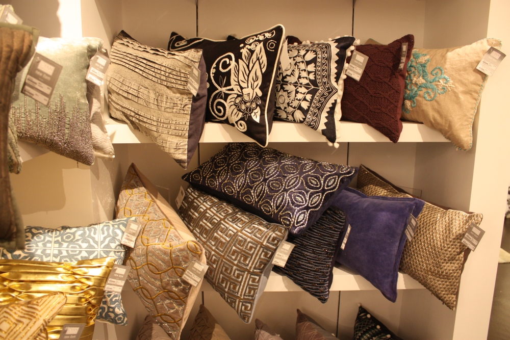 Collection of pillows