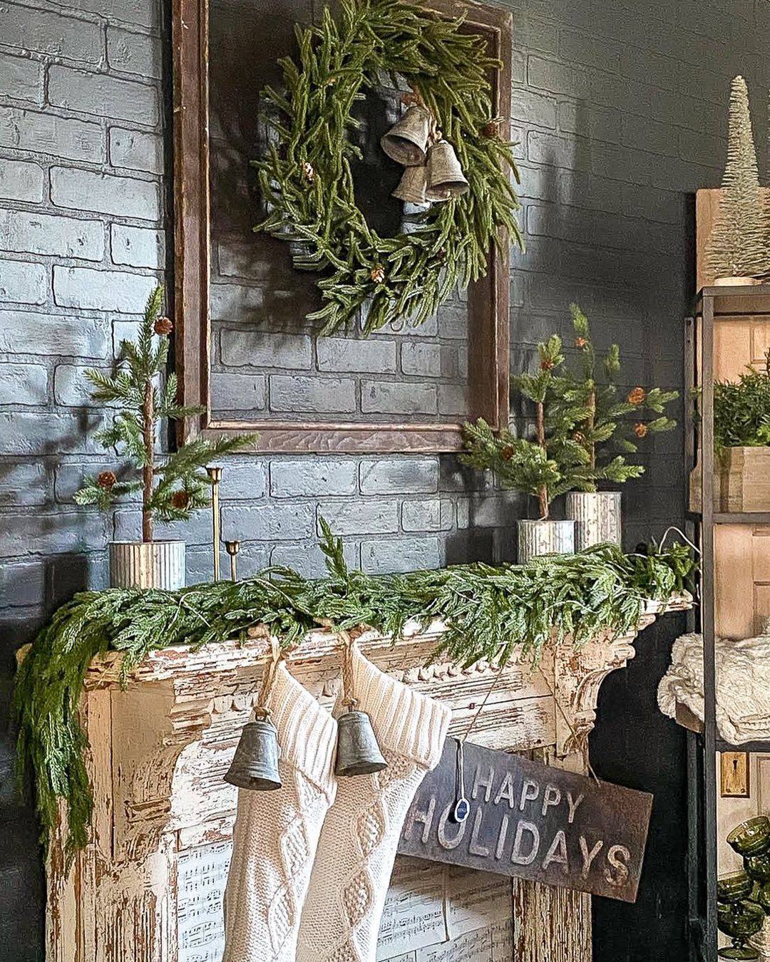 Put a frame around the wreath