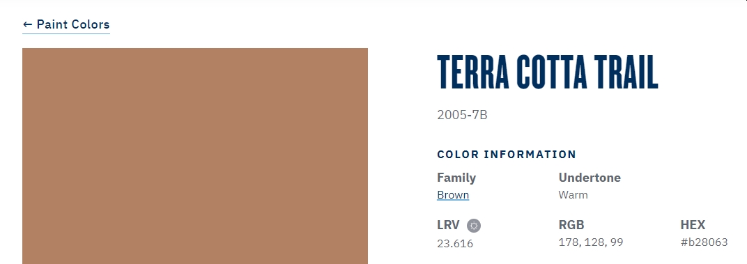 Baked Terra Cotta 1202