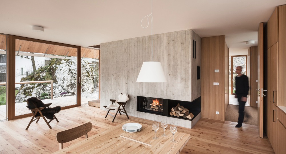 modern-fireplace Современные идеи камина с шикарной и уютной атмосферой