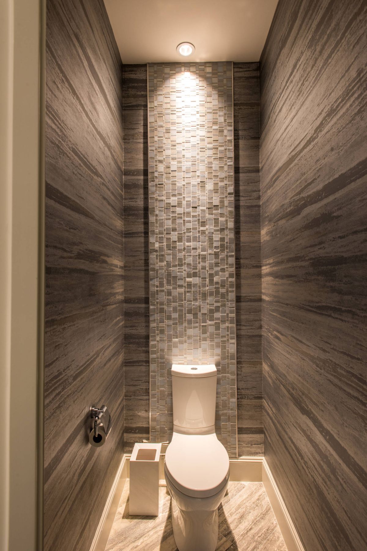 Master Bathroom: The Water Closet (Toilet Area) Is Finished