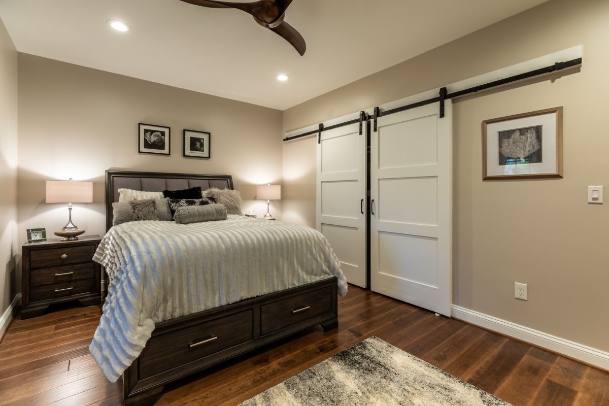 Sliding bedroom doors